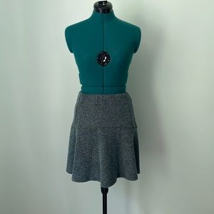 Loft fishbone pattern skirt